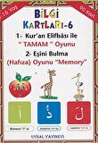 Bilgi Kartları 6 - 1. Kur'an Elifbası ile Tamam Oyunu, 2. Eşini Bulma (Hafıza) Oyunu Memory