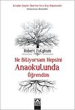 Ne Biliyorsam Hepsini Anaokulunda Öğrendim