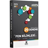 Başka TYT Fen Bilimleri Akustik 29 Deneme 