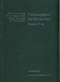 Volume 9: Philosophical Anthropology