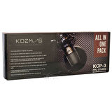 Kozmos KCP-3 Pro Aksesuarlı Condenser Stüdyo Mikrofonu