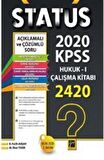 Status 2020 Kpss Hukuk - 1 Çalışma Kitabı