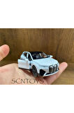 Die Cast Bmw İX Metal Oyuncak Araba Jip 12 Cm Model Araç Bmw Ix Xdrive50 Kapılar Açılır Çekbırak