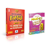 Paraf Yayınları 8.sınıf Kontak İnkılap Deneme &  8.sınıf İnkılap Soru Kitabı