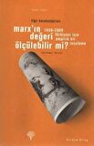 Marx’ın Değeri Ölçülebilir mi?