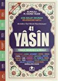 Bilgisayar Hattı ile 41 Yasin Türkçe Okunuşlu ve Mealli (Yasin-007)