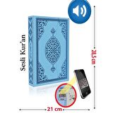 Bilgisayar Hatlı Kur'an-ı Kerim ( Mavi Kapak Rahle Boy - Kuran-013)