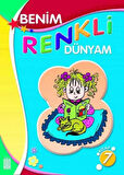 Benim Renkli Dünyam (İnce Boyama 10'lu Kitap)