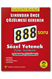 DGS ALES 888 Sözel Yetenek Video Çözümlü Soru Bankası