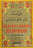 Ali Haydar Kur`an-ı Kerim Elifbası (AYFA015)