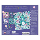 Parıltılı Sanat Seti | 600 Renkli Pul ile Işıltılı Tablolar Yap