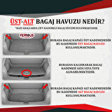 Volkswagen Tayron Ferrous ALT Kademe İçin 3D Bagaj Havuzu 2025 ve Üstü