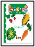 Bıcırık - Bebek Kitapları Sebzeler