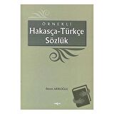 Örnekli Hakasça - Türkçe Sözlük