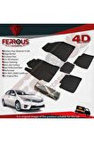 Toyota Corolla 2013 2014 2015 2016 2017 4d Havuzlu Paspas