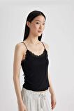 DeFacto Regular Fit Ribana Atlet-Fall in Love A9744AX24SPBK81