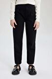 DeFacto Kız Çocuk Straight Fit Pantolon C4593A824SPBK81