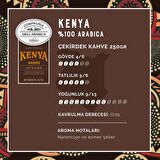 Caffe Corsini Kenya %100 Arabica Çekirdek Kahve 250GR