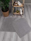 My Evilla Modern Dekoratif Kaymaz Taban Simirna  Banyo Klozet takımı 60x100-50x60