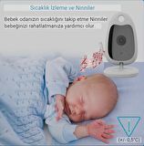 QASUL Yeni 2.0 inç kablosuz Video bebek izleme monitörü gece görüş güvenlik kamera