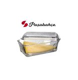 Paşabahçe 97711 Frigo Cam Kapaklı Tereyağlık Peynir Kabı 4 Adet