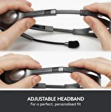 Logitech H110 Mikrofonlu Stereo Standart Kulak Üstü Kablolu Kulaklık