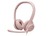LOGITECH H390 USB GÜRÜLTÜ ÖNLEYİCİ MİKROFONLU KULAKLIK - PEMBE 981-001281