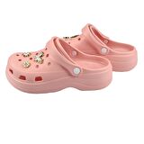 SİA ÇANTA TAŞLI SÜSLÜ KELEBEKLİ HAFİF RAHAT SANDALET CROCS TERLİK