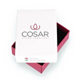 Rose Altın Kaplama Ok Desenli Gümüş Yüzük