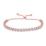 EMILIANO JEWELLERY SİLVER 925 AYAR TAŞLI ÇİÇEK BİLEKLİK