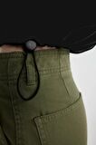 DeFacto Coool Fermuarlı Yaka Crop Kalın Sweatshirt C4395AX24SPBK81