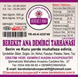 Bereket Ana Demirci Hünnabı 500 GR