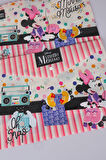 YENİ SEZON LİSANSLI MINNIE MOUSE "TEKLİ" ÇITÇITLI DOSYA 