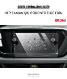 Volkswagen T-Cross 2022-2023 Navigasyon ve Multimedya Uyumlu Mat Ekran Koruyucu