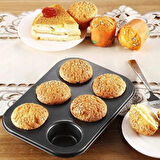 6'lı Muffin Kek Kalıbı 