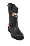 Black Hakiki Deri Erkek Bot & Bootie G1777005303