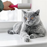 Yapışkanlı Tüy Toplama Rulosu, Kedi Köpek Tüyü Elbise ve Koltuk Temizleyici Aparat