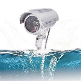 Caydırıcı Güvenlik Kamera Maketi – İç/Dış Mekan, LED Işıklı, Pil ile Çalışır