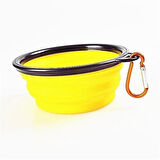 Katlanabilir Silikon Kedi Köpek Mama ve Su Kabı, Taşınabilir Seyahat Kabı ve Oyuncak
