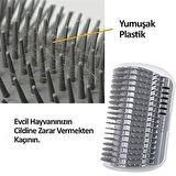 Duvara Monte Kedi Tüy Toplama Kaşıma ve Tarama Aparatı