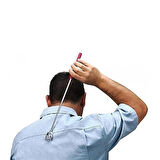 Teleskopik Uzayabilen Metal Sırt Kaşıma Aleti