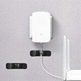 6'lı Yapışkanlı Kablo Toparlayıcı Klips (Mutfak Cihazları ve Tezgah Düzenleyici)