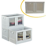 Tek Katlı Demonte Mutfak ve Banyo Düzenleyici Raf Beyaz (En: 48,5 cm Boy: 30 cm Yükseklik: 28,5 cm)