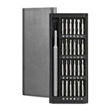 25 Parça Mıknatıslı Tornavida Seti – 24 Farklı Uçlu Onarım Aracı