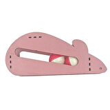 Ahşap Fare Figürlü Kedi Oyuncağı, 2 Toplu Eğimli İnteraktif Zeka Oyuncağı