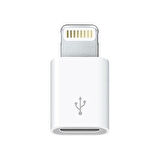 Micro USB to Lightning Dönüştürücü Adaptör (iPhone/iPad OTG Aparat)