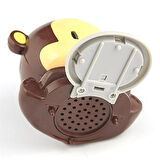 Maymun Figürlü Hava Üfleyen Pratik Oje Kurutucu Mini Pilli Tırnak Kurutma Makinesi