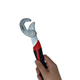 2'li Set Ayarlanabilir Akıllı Pense Anahtar Ergonomik Büyük ve Küçük Boy