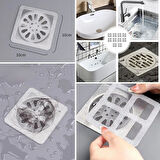 10'lu Banyo Mutfak Lavabo Gider Filtresi (Koku ve Haşere Önleyici)