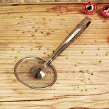 Paslanmaz Çelik Süzgeçli Kızartma ve Haşlama Maşası 2’si 1 Arada